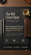 The ₹10 Crore Client + HNI Pipeline Tracker